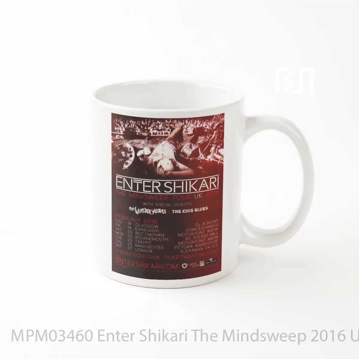 Mug Enter Shikari The Mindsweep 2016 Uk Tour MPM03460