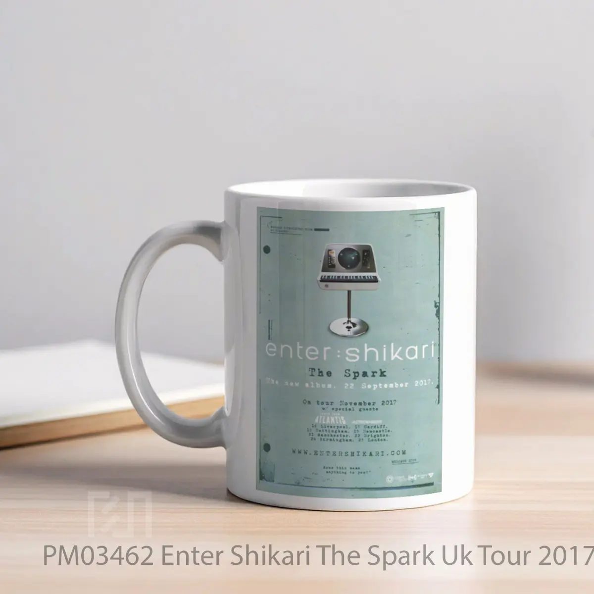 Mug Enter Shikari The Spark Uk Tour 2017 MPM03462 - All-side / Desain