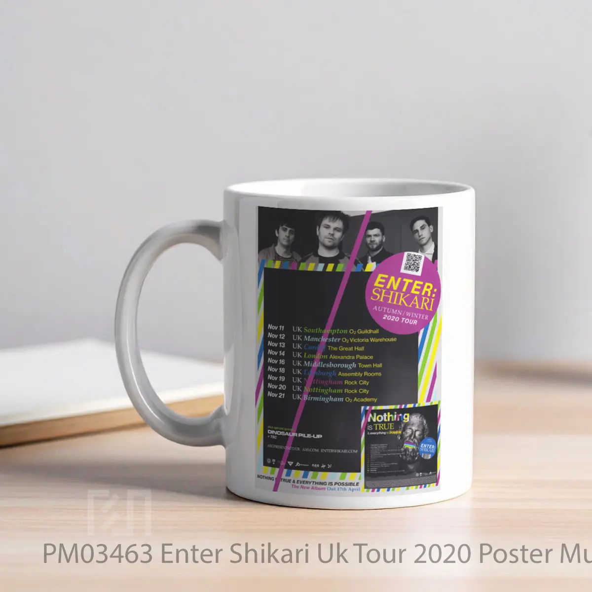 Mug Enter Shikari Uk Tour 2020 MPM03463 - All-side / Desain