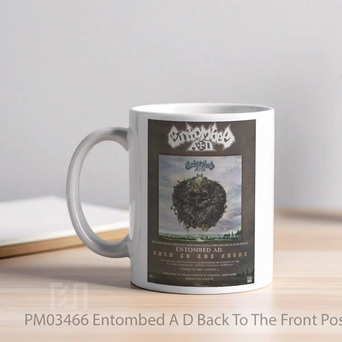 Mug Entombed A D Back To The Front MPM03466 - Tampak Tengah