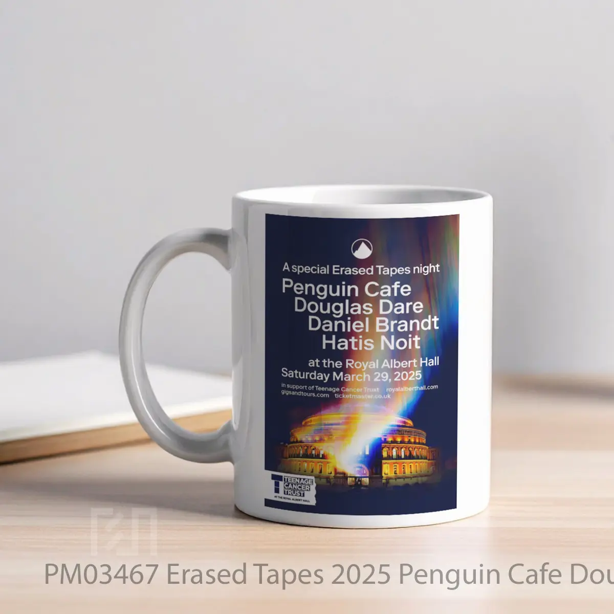 Mug Erased Tapes 2025 Penguin Cafe Douglas Dare MPM03467 - All-side / Desain