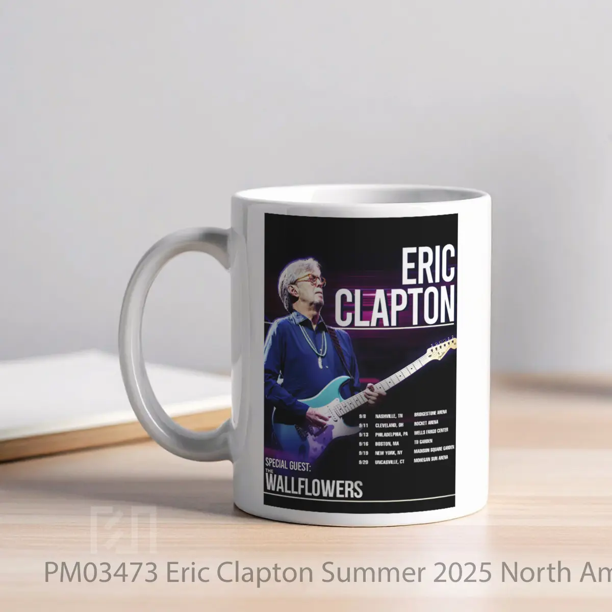 Mug Eric Clapton Summer 2025 North America Tour MPM03473 - All-side / Desain