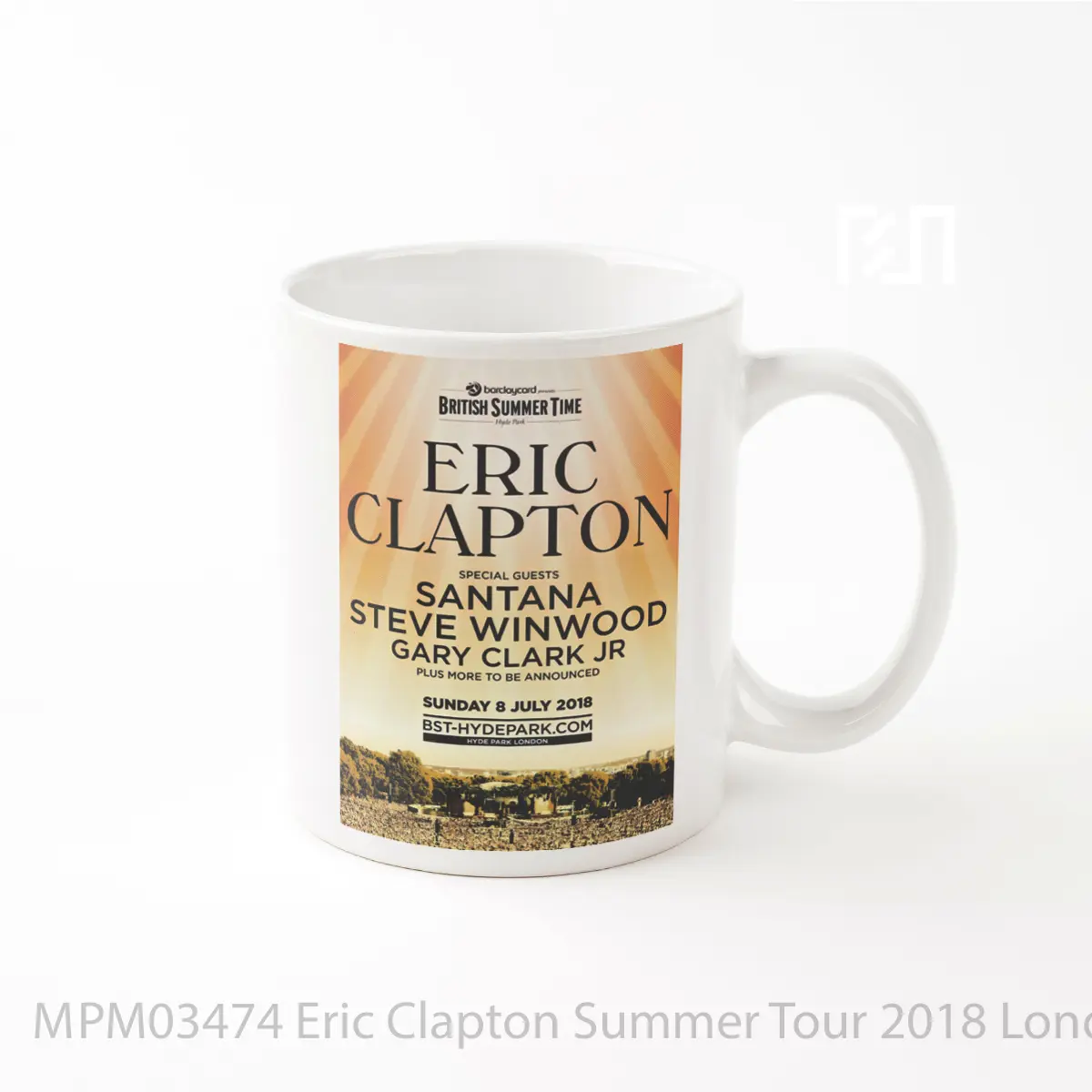 Mug Eric Clapton Summer Tour 2018 London Bst MPM03474