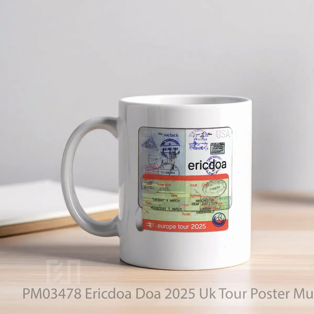 Mug Ericdoa Doa 2025 Uk Tour MPM03478 - All-side / Desain