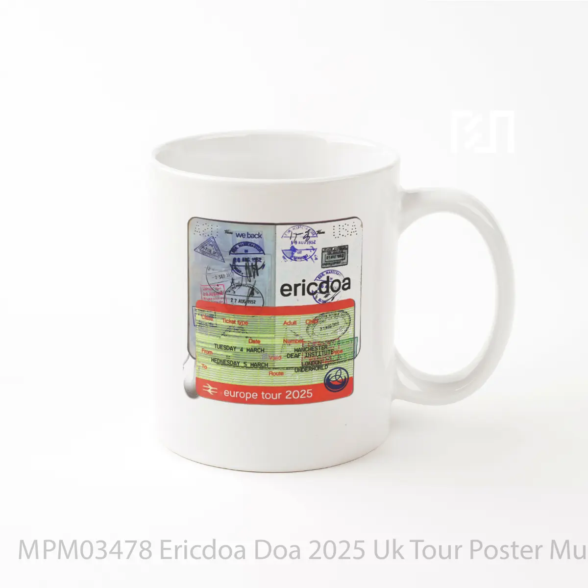 Mug Ericdoa Doa 2025 Uk Tour MPM03478
