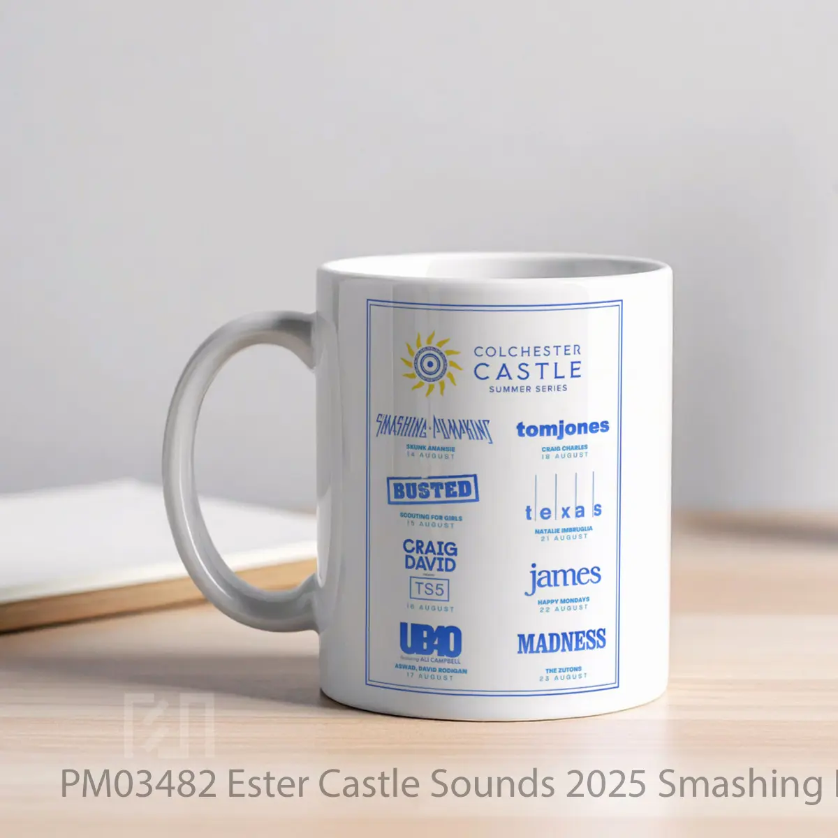 Mug Ester Castle Sounds 2025 Smashing Pumpkins MPM03482 - All-side / Desain