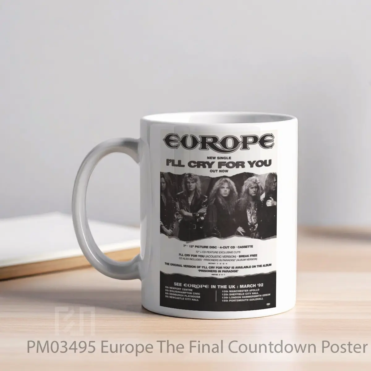 Mug Europe The Final Countdown MPM03495 - All-side / Desain