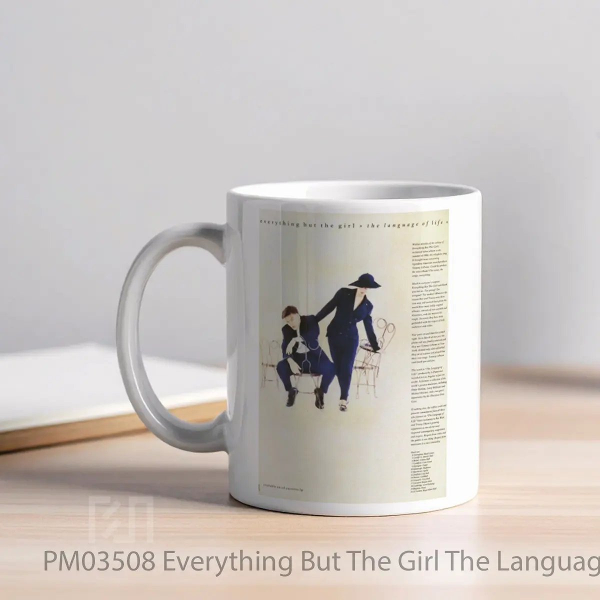 Mug Everything But The Girl The Language Of Life MPM03508 - All-side / Desain