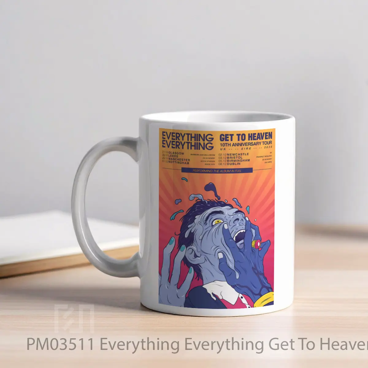 Mug Everything Everything Get To Heaven 10th Anniversa MPM03511 - All-side / Desain