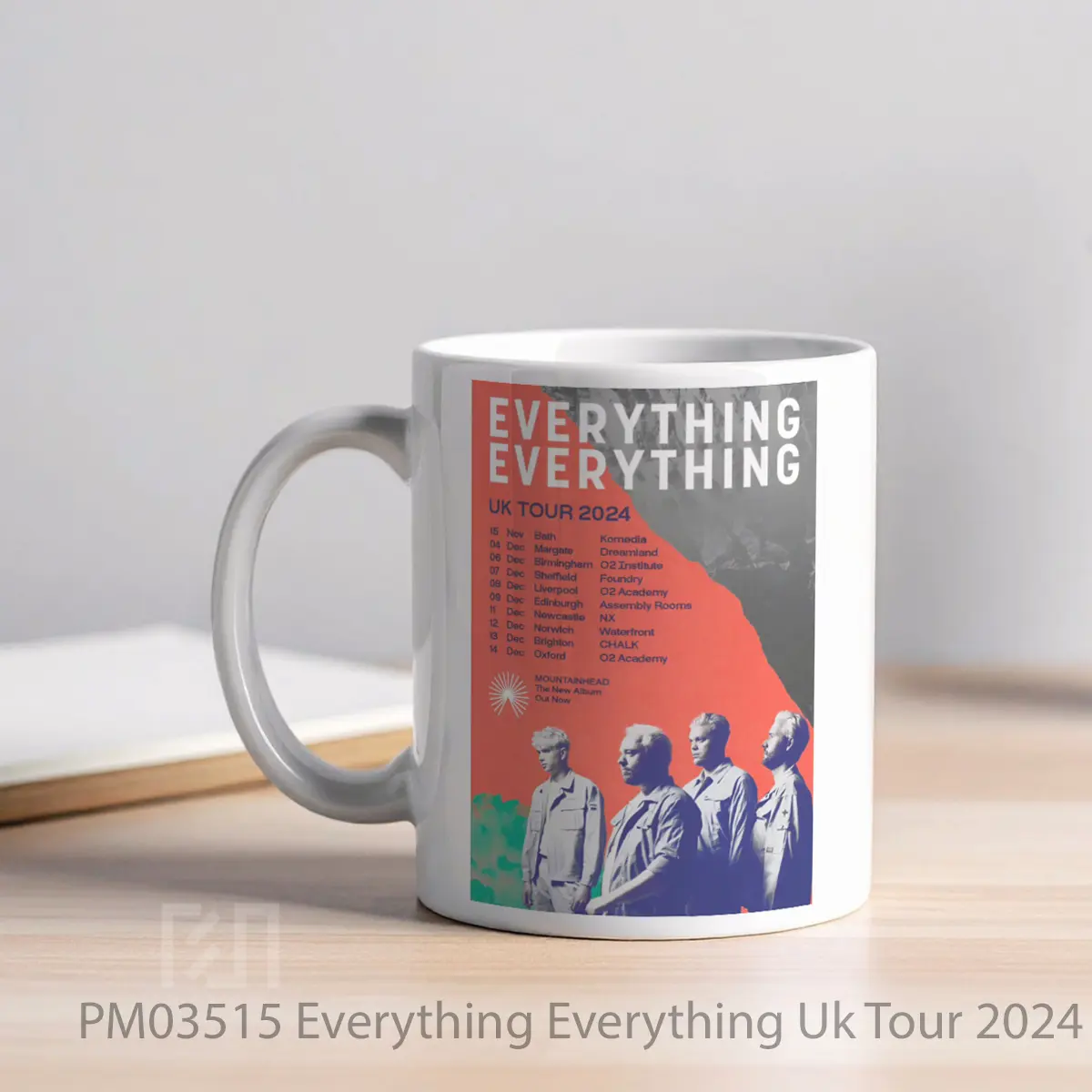 Mug Everything Everything Uk Tour 2024 MPM03515 - All-side / Desain