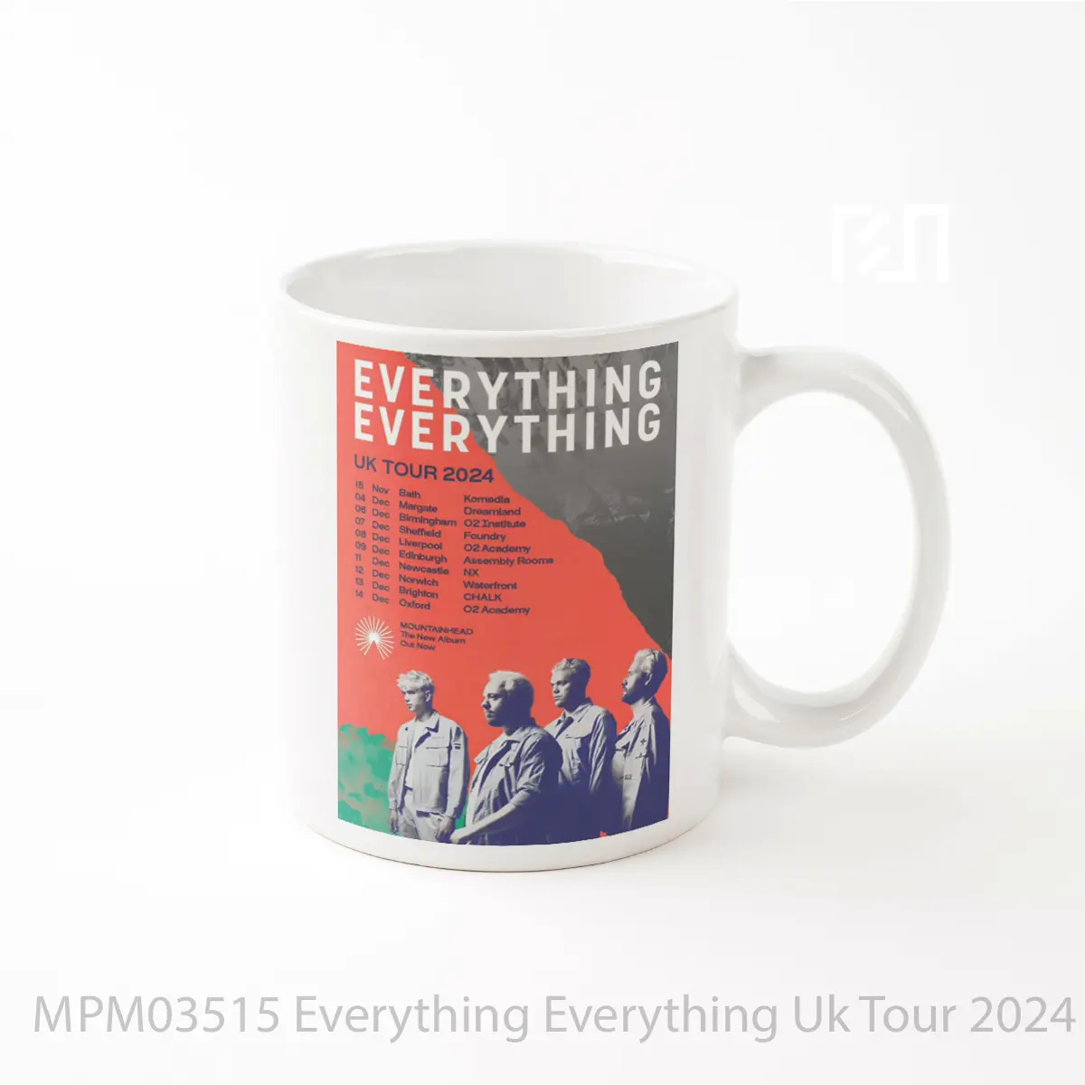 Mug Everything Everything Uk Tour 2024 MPM03515