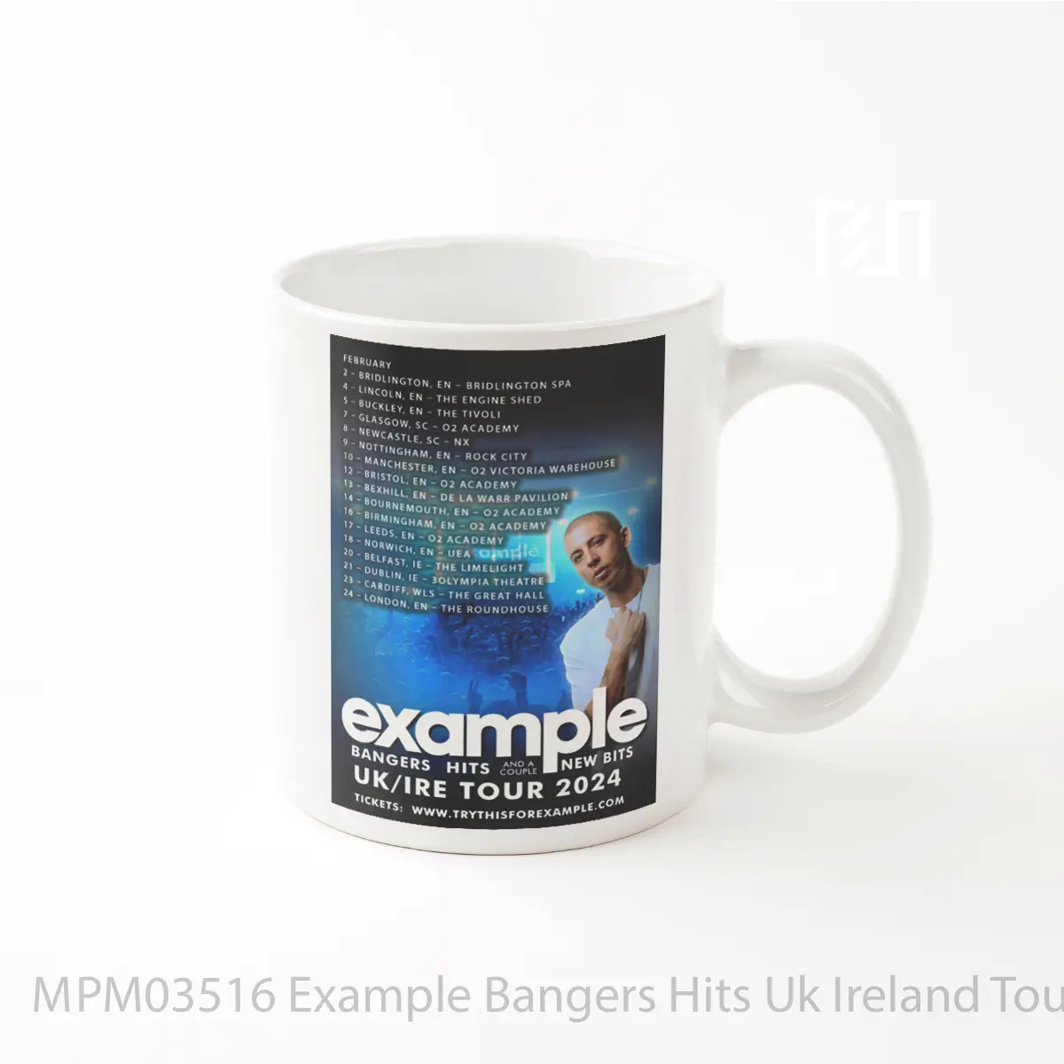 Mug Example Bangers Hits Uk Ireland Tour 2024 MPM03516