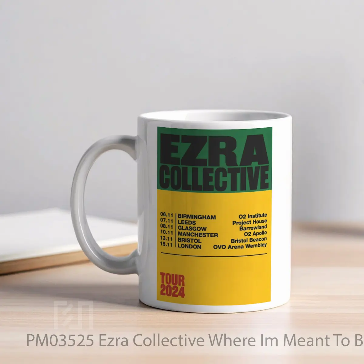Mug Ezra Collective Where Im Meant To Be Uk Tour 2024 MPM03525 - All-side / Desain