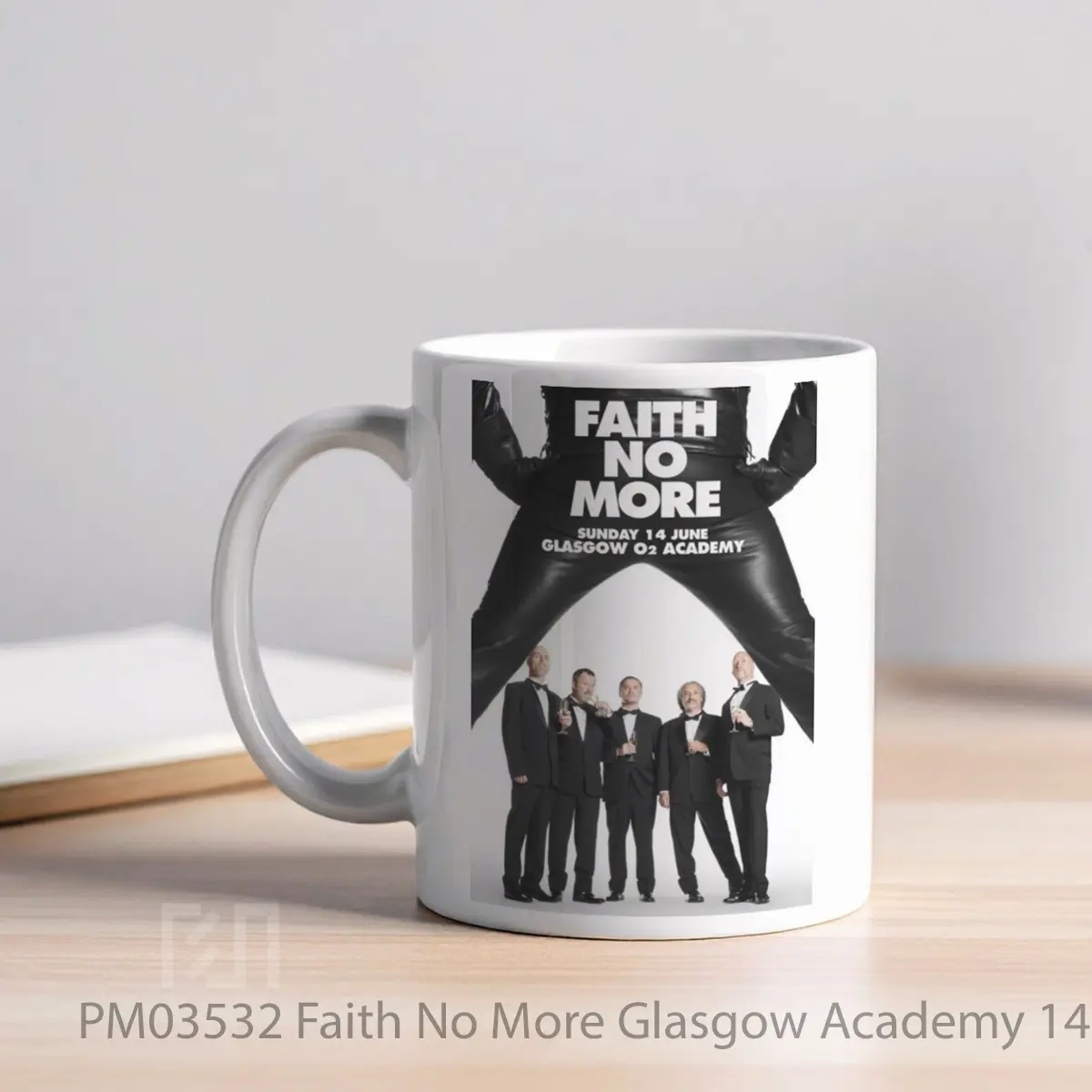 Mug Faith No More Glasgow Academy 14th June 2015 Poste MPM03532 - All-side / Desain