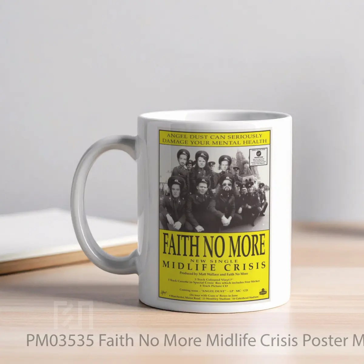 Mug Faith No More Midlife Crisis MPM03535 - All-side / Desain
