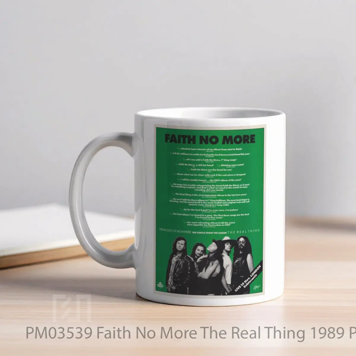 Mug Faith No More The Real Thing 1989 MPM03539 - All-side / Desain