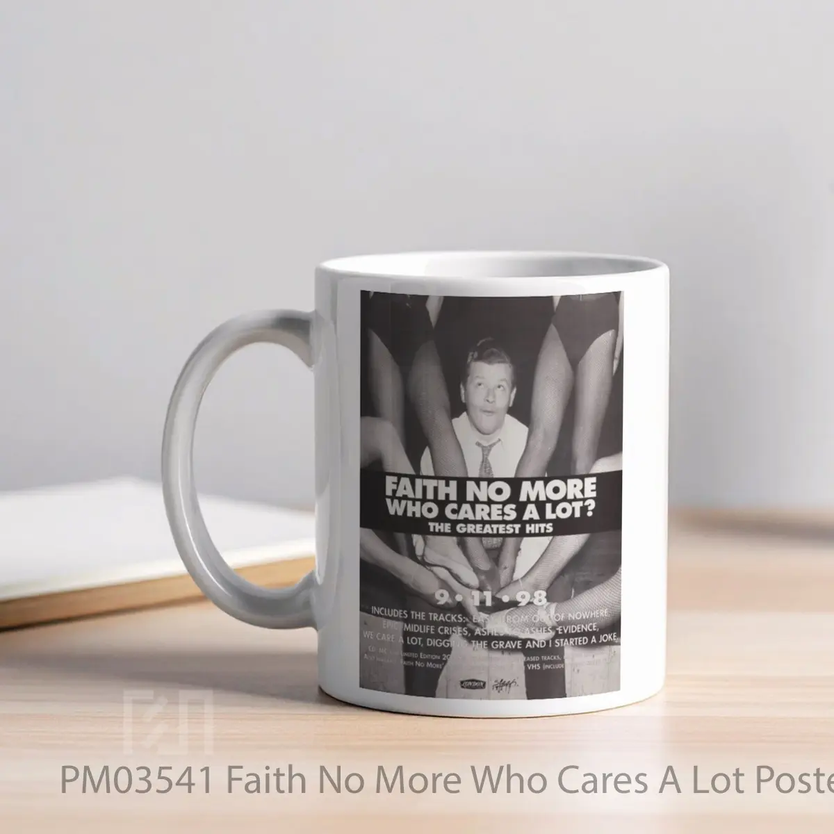 Mug Faith No More Who Cares A Lot MPM03541 - All-side / Desain