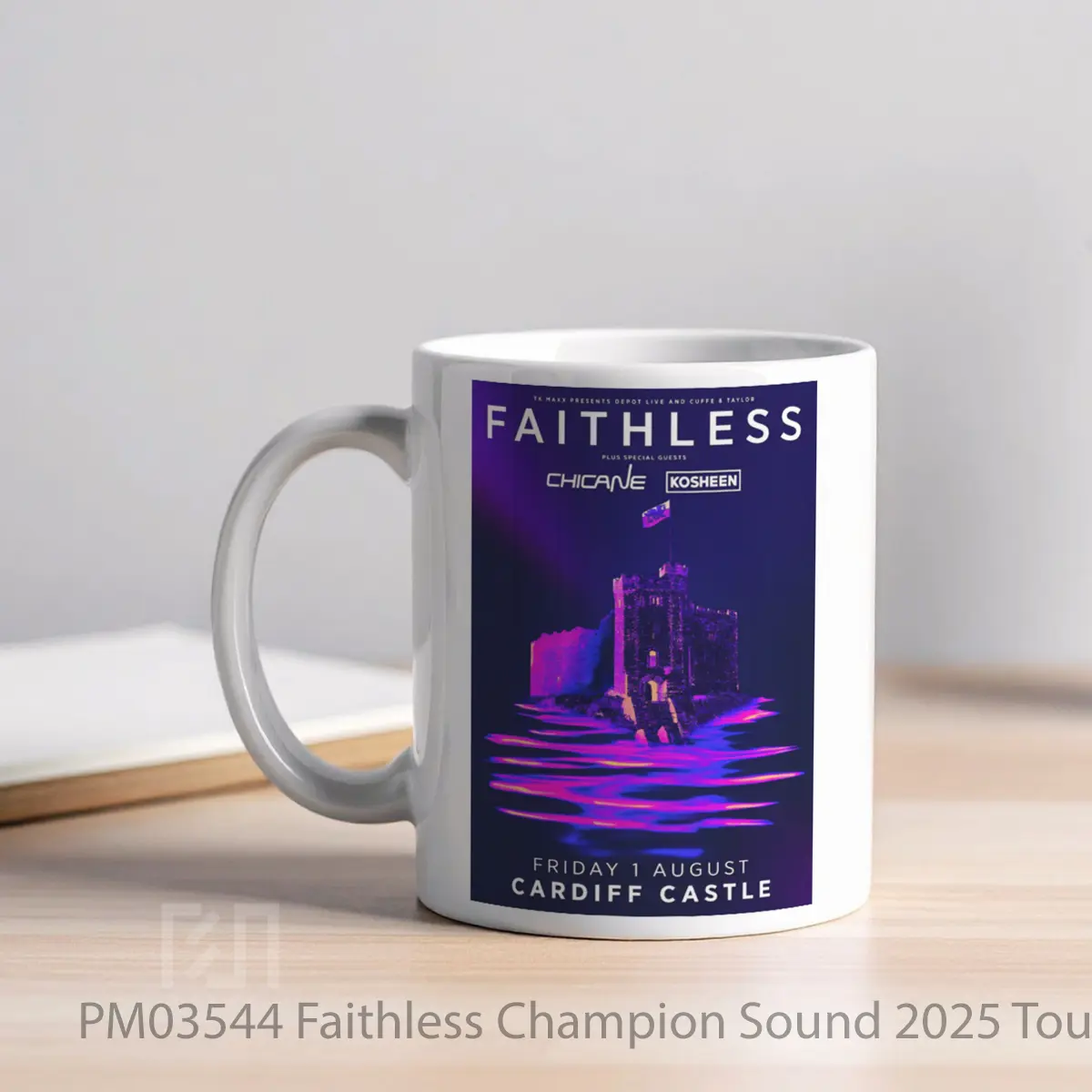 Mug Faithless Champion Sound 2025 Tour MPM03544 - All-side / Desain