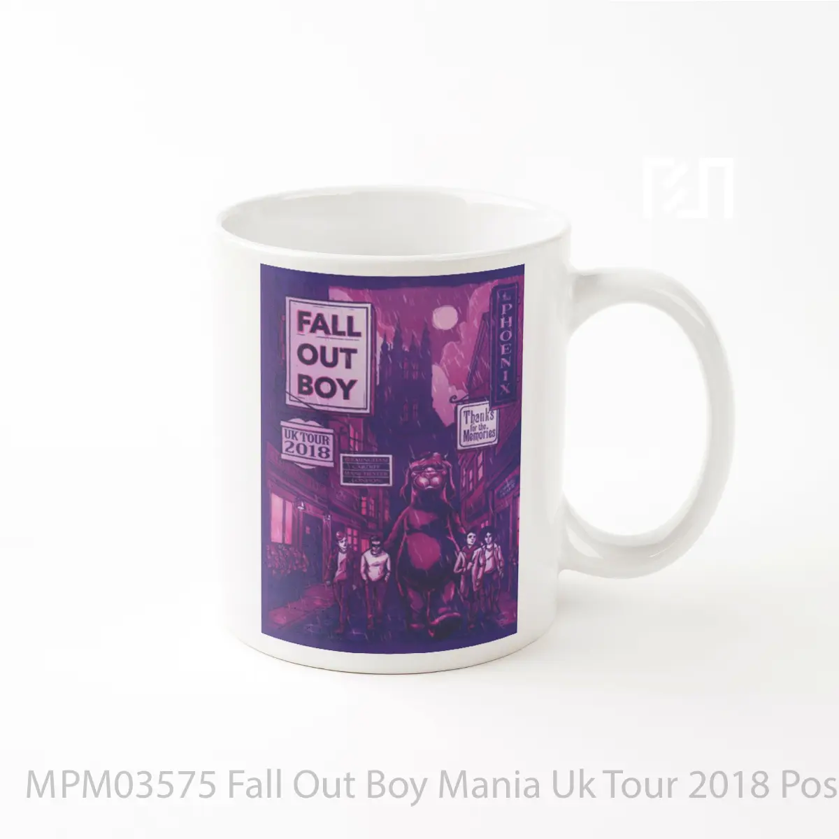 Mug Fall Out Boy Mania Uk Tour 2018 MPM03575