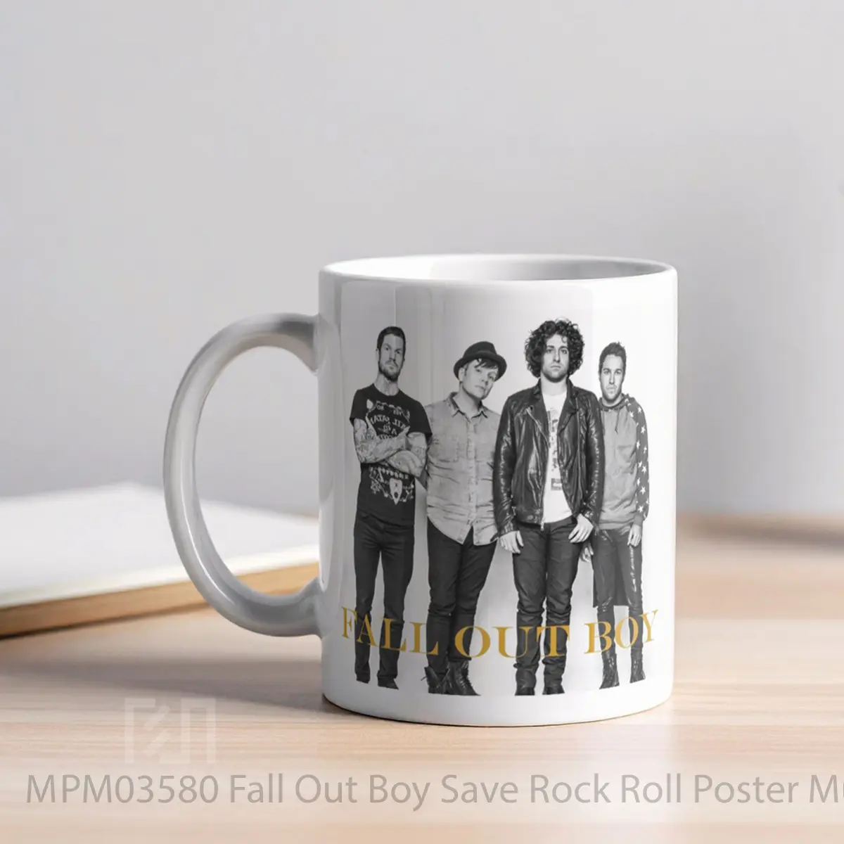 Mug Fall Out Boy Save Rock Roll MPM03580 - All-side / Desain