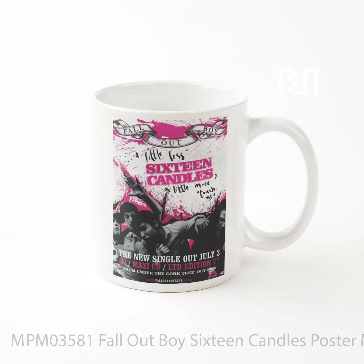 Mug Fall Out Boy Sixteen Candles MPM03581