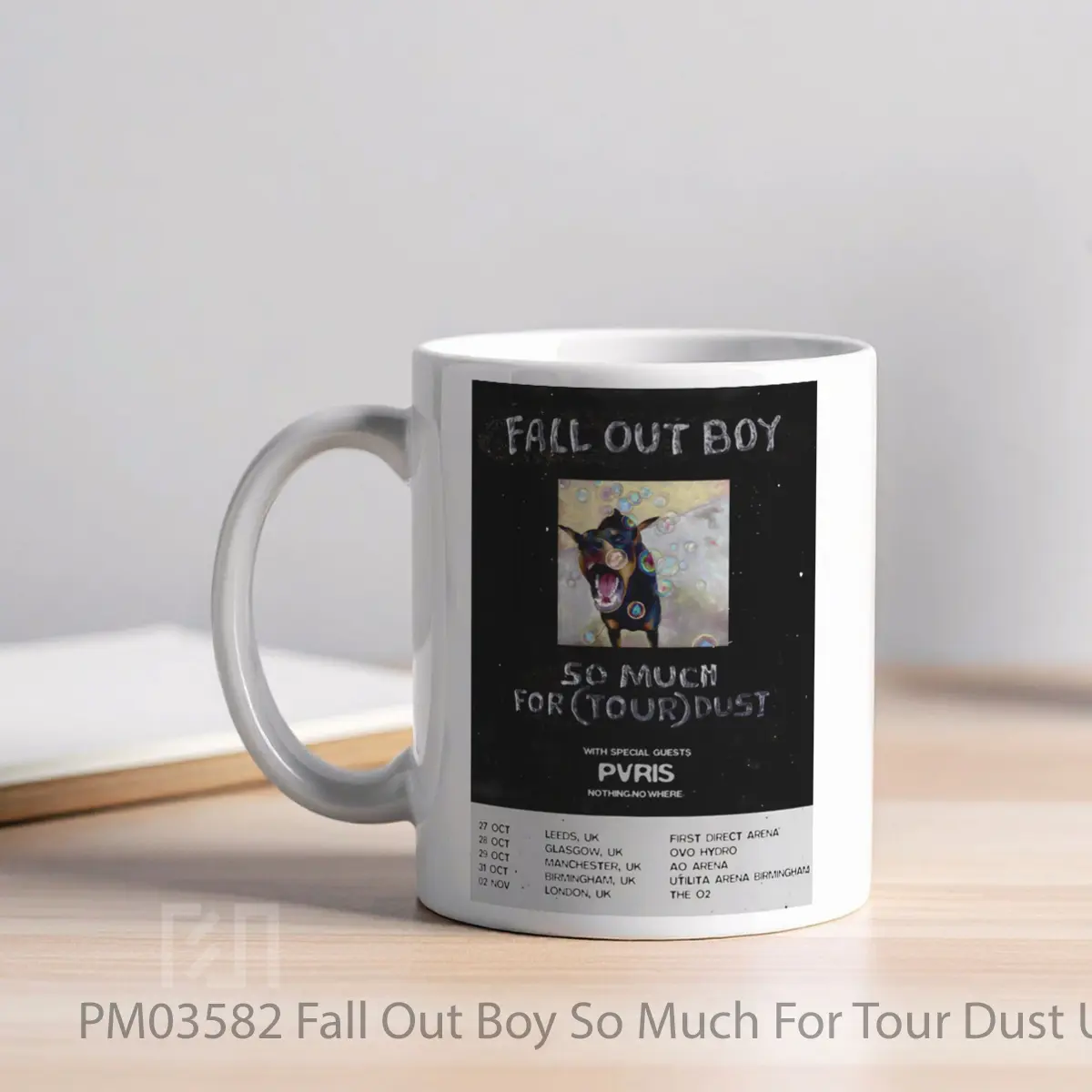 Mug Fall Out Boy So Much For Tour Dust Uk Tour 2023 MPM03582 - All-side / Desain