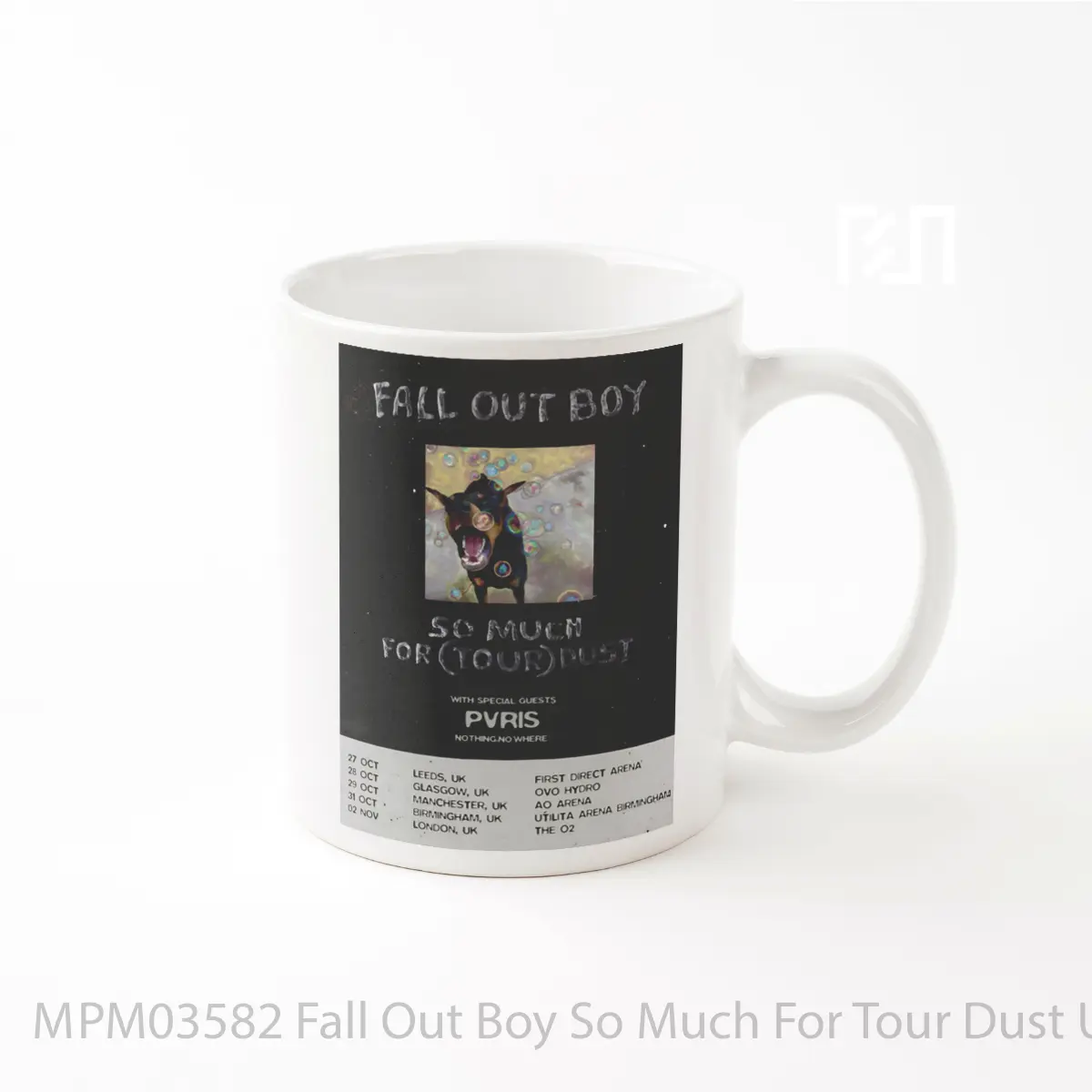 Mug Fall Out Boy So Much For Tour Dust Uk Tour 2023 MPM03582
