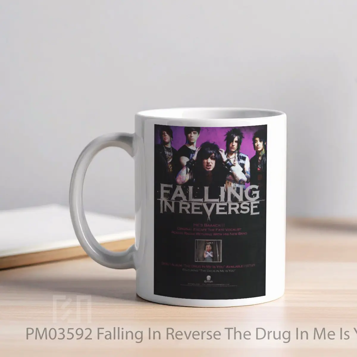 Mug Falling In Reverse The Drug In Me Is You MPM03592 - All-side / Desain