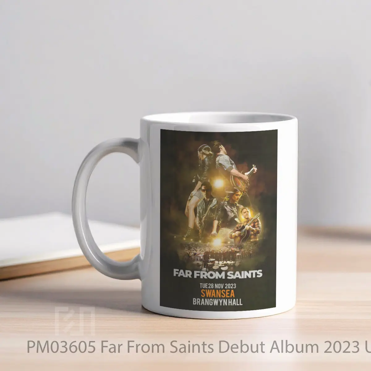 Mug Far From Saints Debut Album 2023 Uk Tour MPM03605 - All-side / Desain