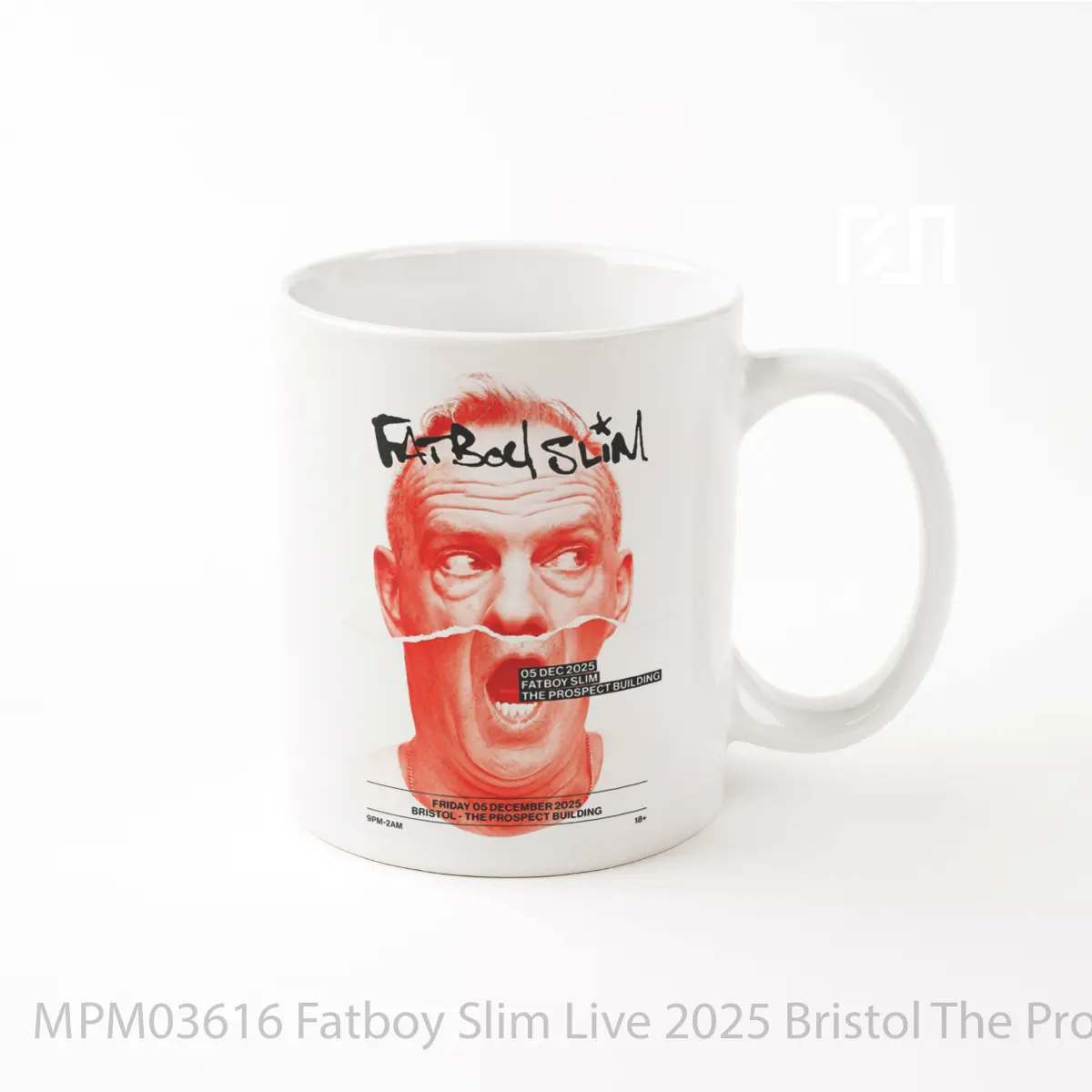 Mug Fatboy Slim Live 2025 Bristol The Prospect MPM03616