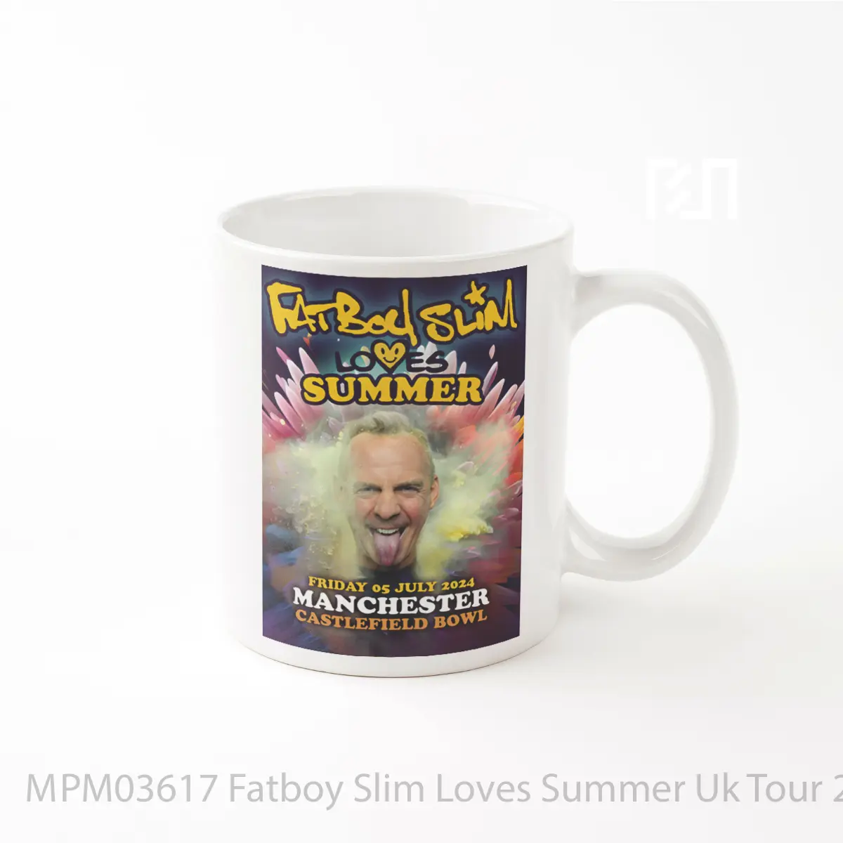 Mug Fatboy Slim Loves Summer Uk Tour 2024 Manchester Dan Lainnya MPM03617