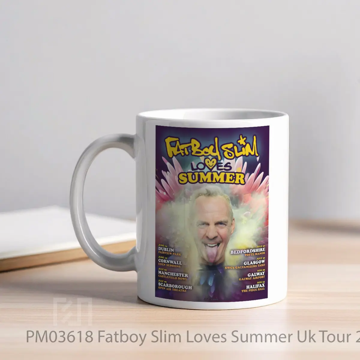 Mug Fatboy Slim Loves Summer Uk Tour 2024 MPM03618 - All-side / Desain