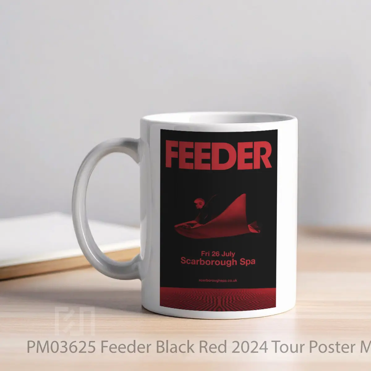 Mug Feeder Black Red 2024 Tour MPM03625 - All-side / Desain
