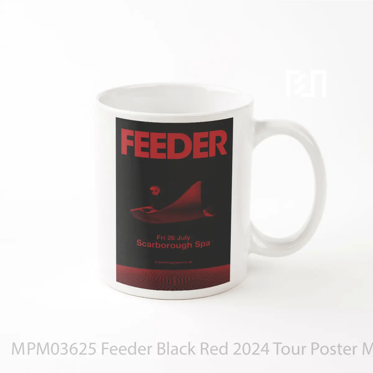 Mug Feeder Black Red 2024 Tour MPM03625
