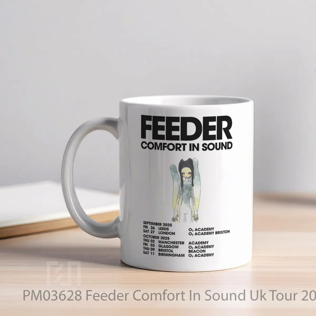 Mug Feeder Comfort In Sound Uk Tour 2025 MPM03628 - All-side / Desain