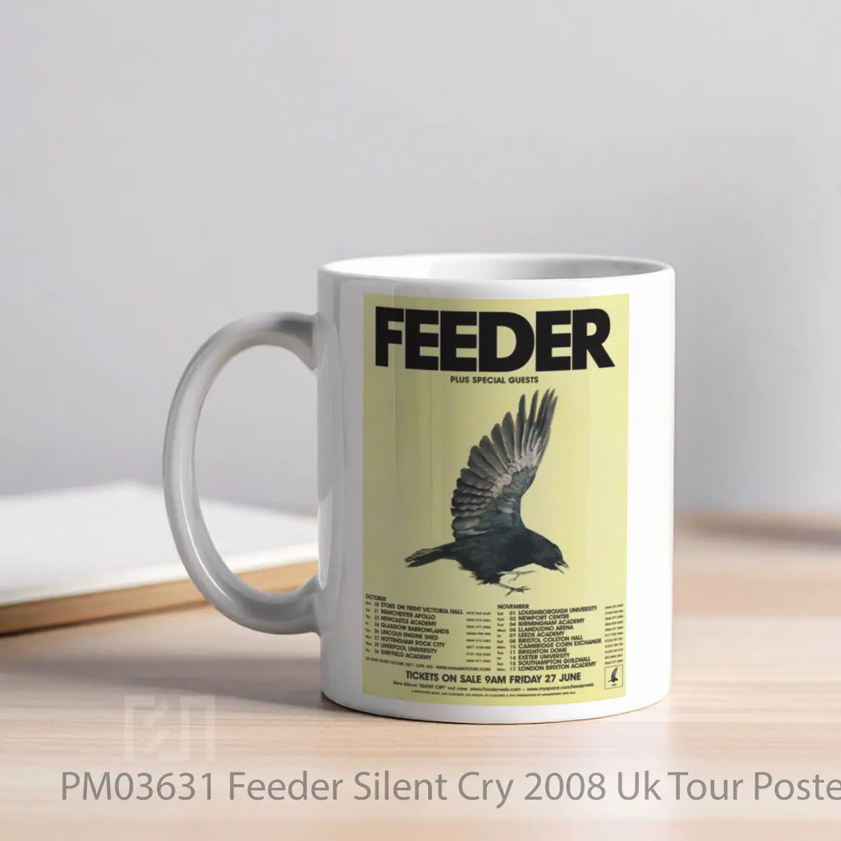 Mug Feeder Silent Cry 2008 Uk Tour MPM03631 - All-side / Desain