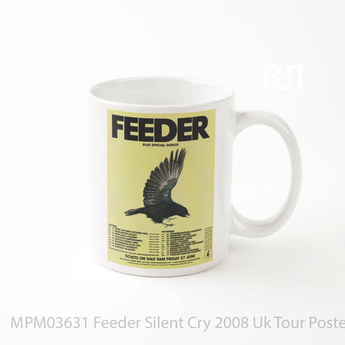 Mug Feeder Silent Cry 2008 Uk Tour MPM03631