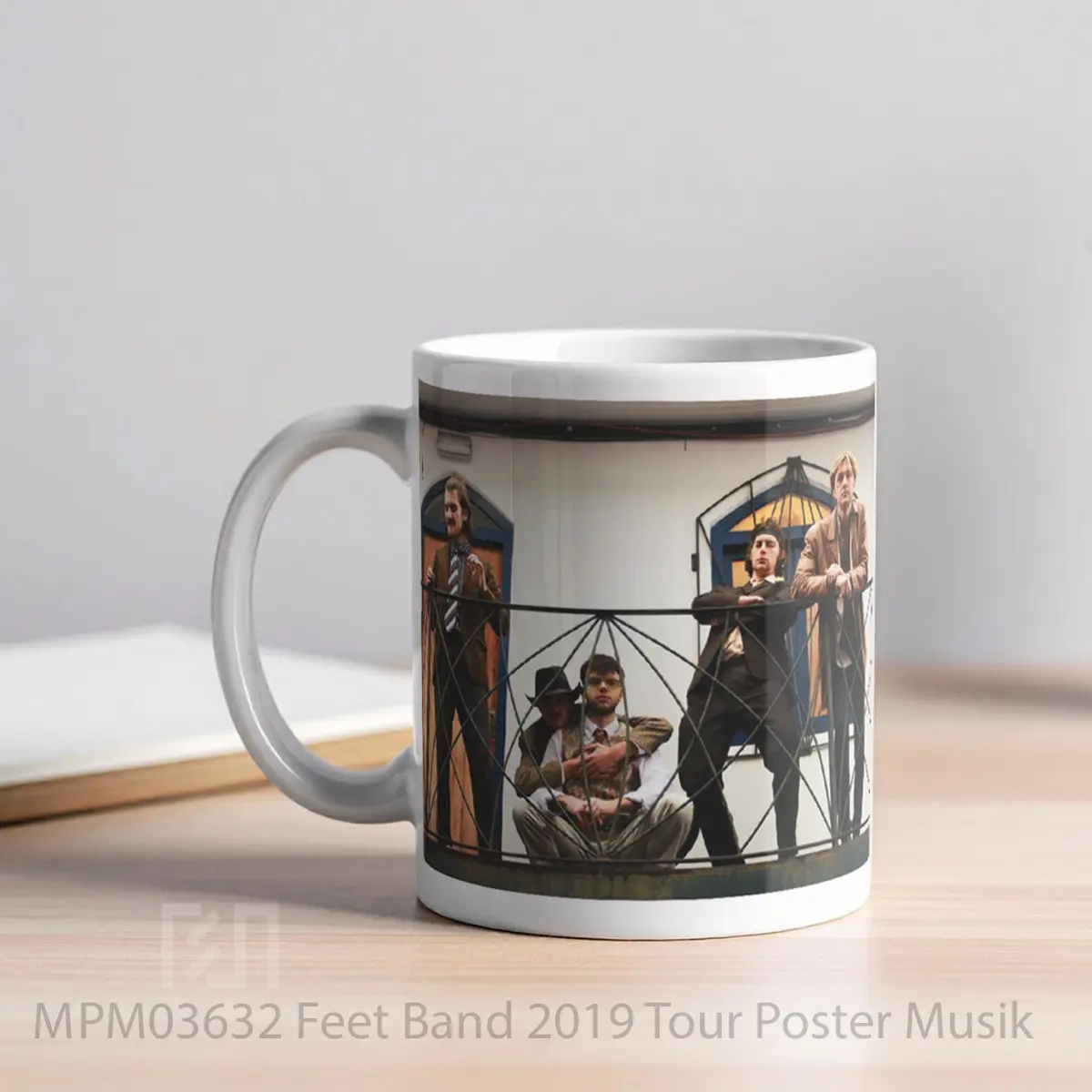 Mug Feet Band 2019 Tour MPM03632 - All-side / Desain