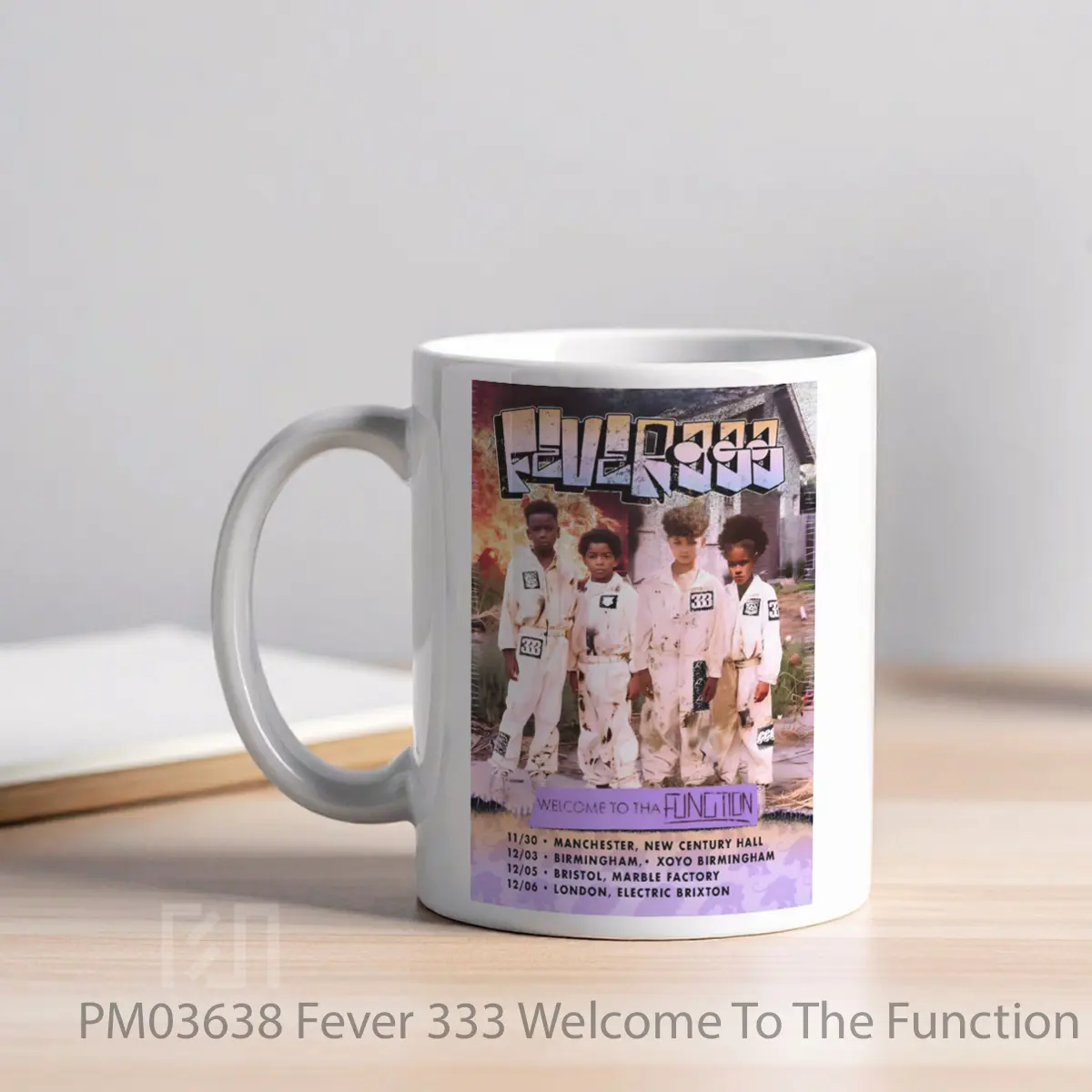 Mug Fever 333 Welcome To The Function 2024 Uk Tour Pos MPM03638 - All-side / Desain