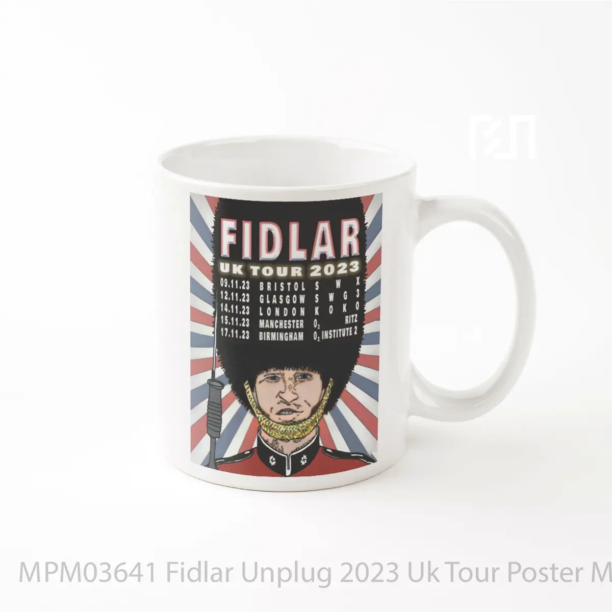 Mug Fidlar Unplug 2023 Uk Tour MPM03641