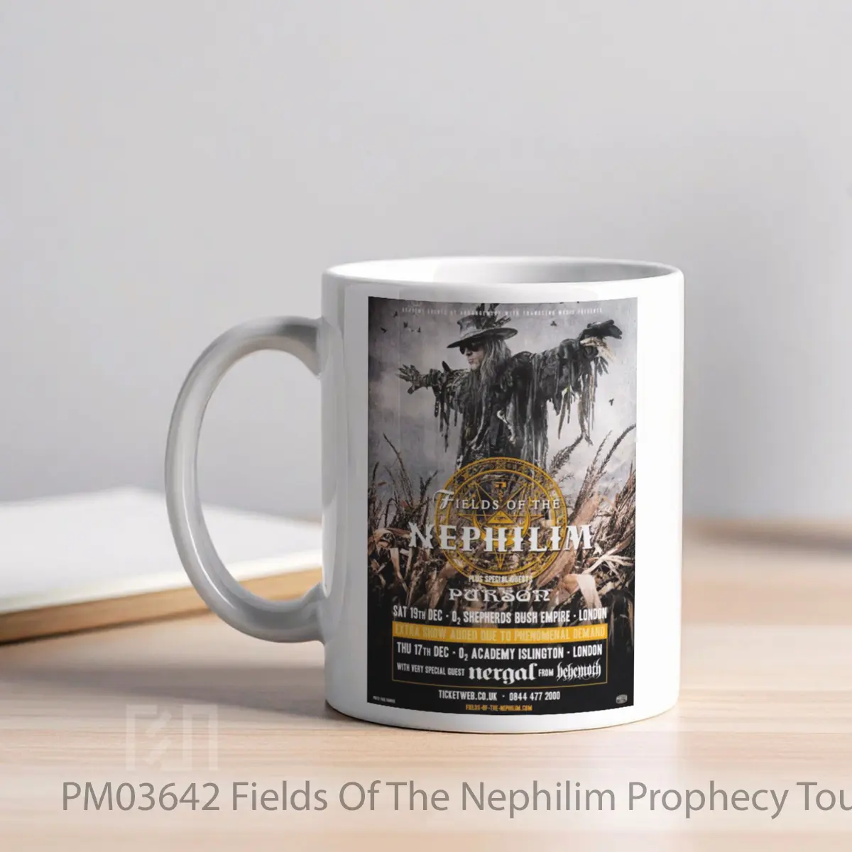 Mug Fields Of The Nephilim Prophecy Tour 2016 MPM03642 - All-side / Desain