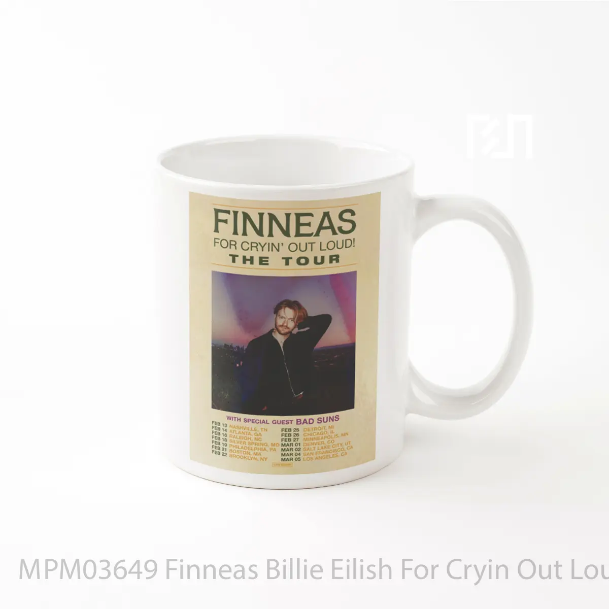 Mug Finneas Billie Eilish For Cryin Out Loud 2025 N MPM03649