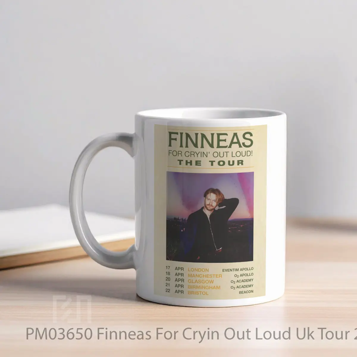 Mug Finneas For Cryin Out Loud Uk Tour 2025 MPM03650 - All-side / Desain