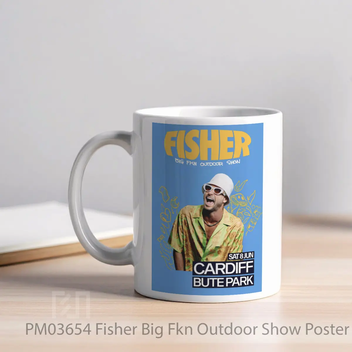 Mug Fisher Big Fkn Outdoor Show MPM03654 - All-side / Desain