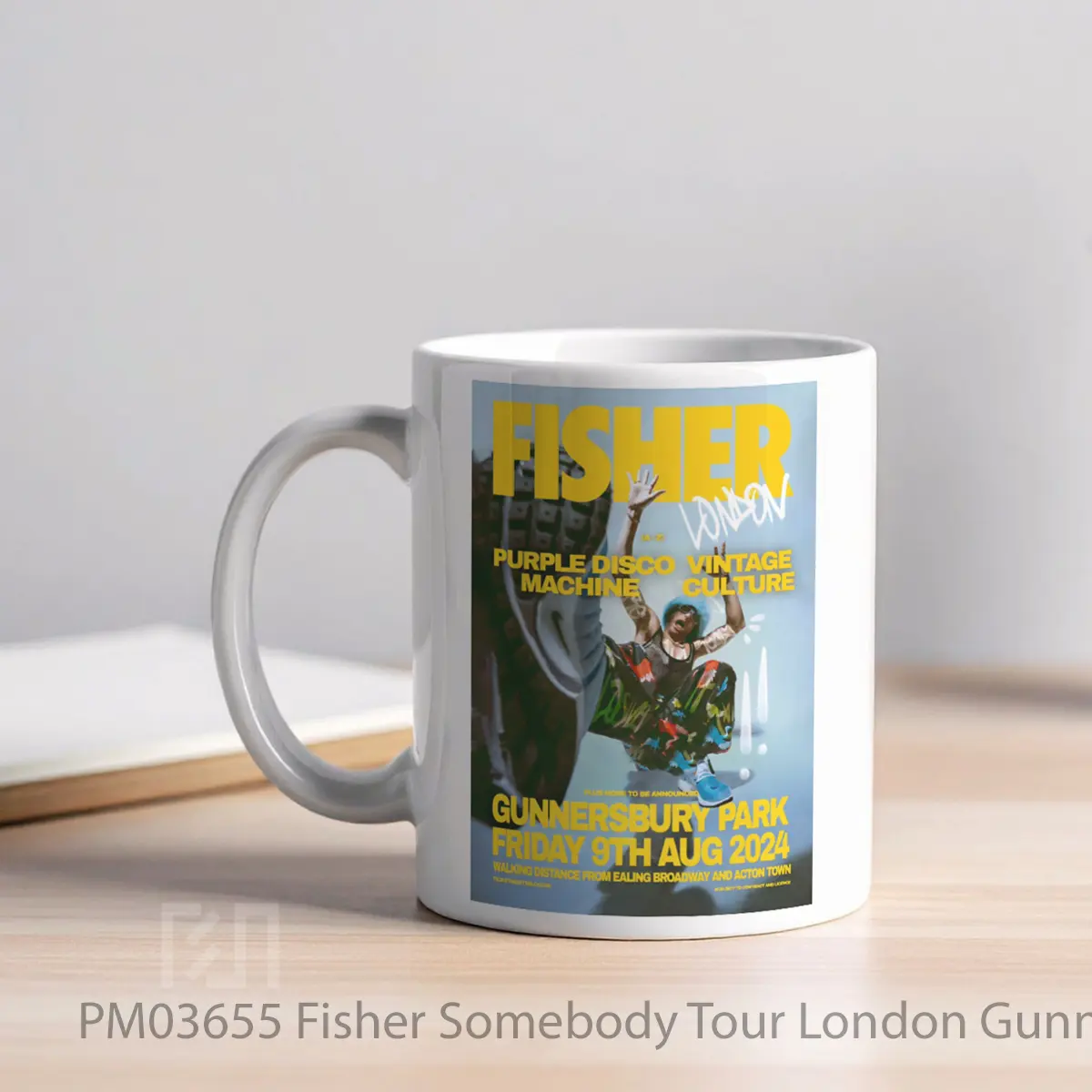 Mug Fisher Somebody Tour London Gunnersbury Park 9 August 2024 MPM03655 - All-side / Desain