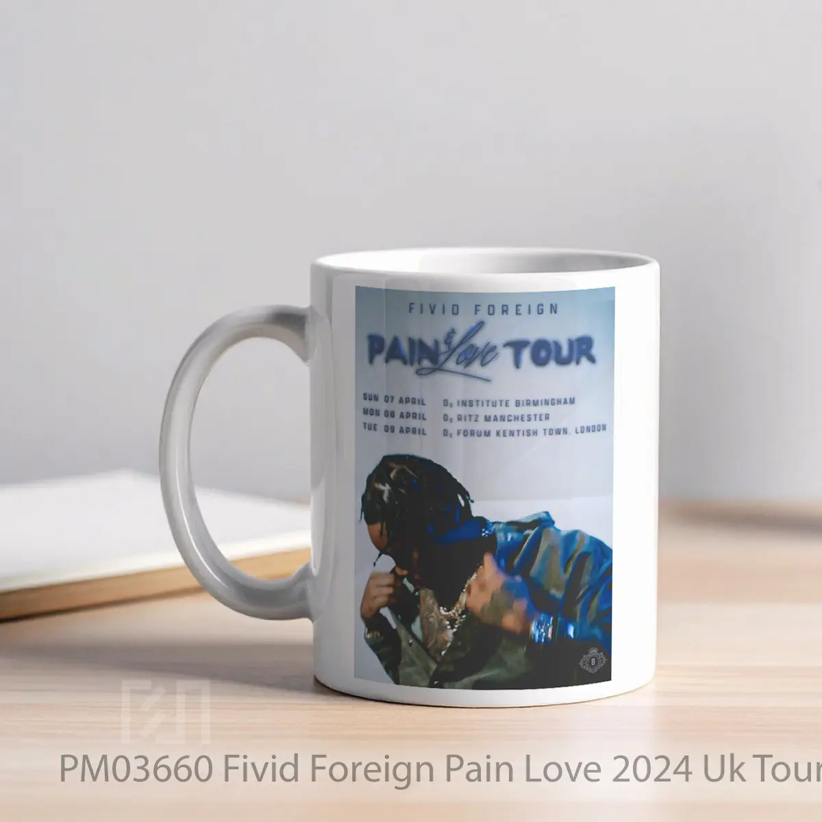 Mug Fivid Foreign Pain Love 2024 Uk Tour MPM03660 - All-side / Desain