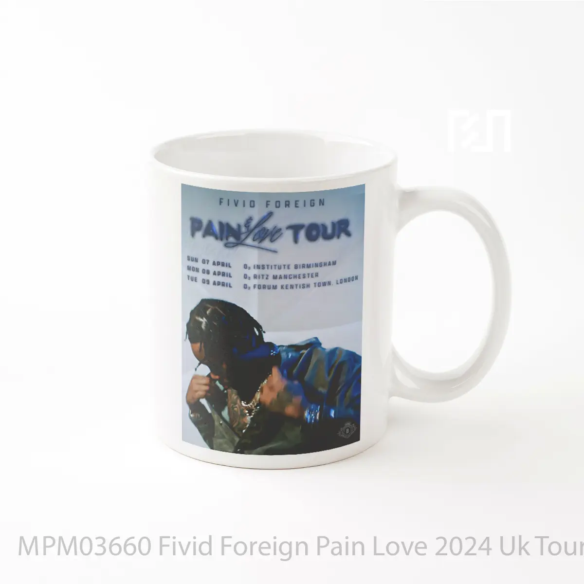Mug Fivid Foreign Pain Love 2024 Uk Tour MPM03660