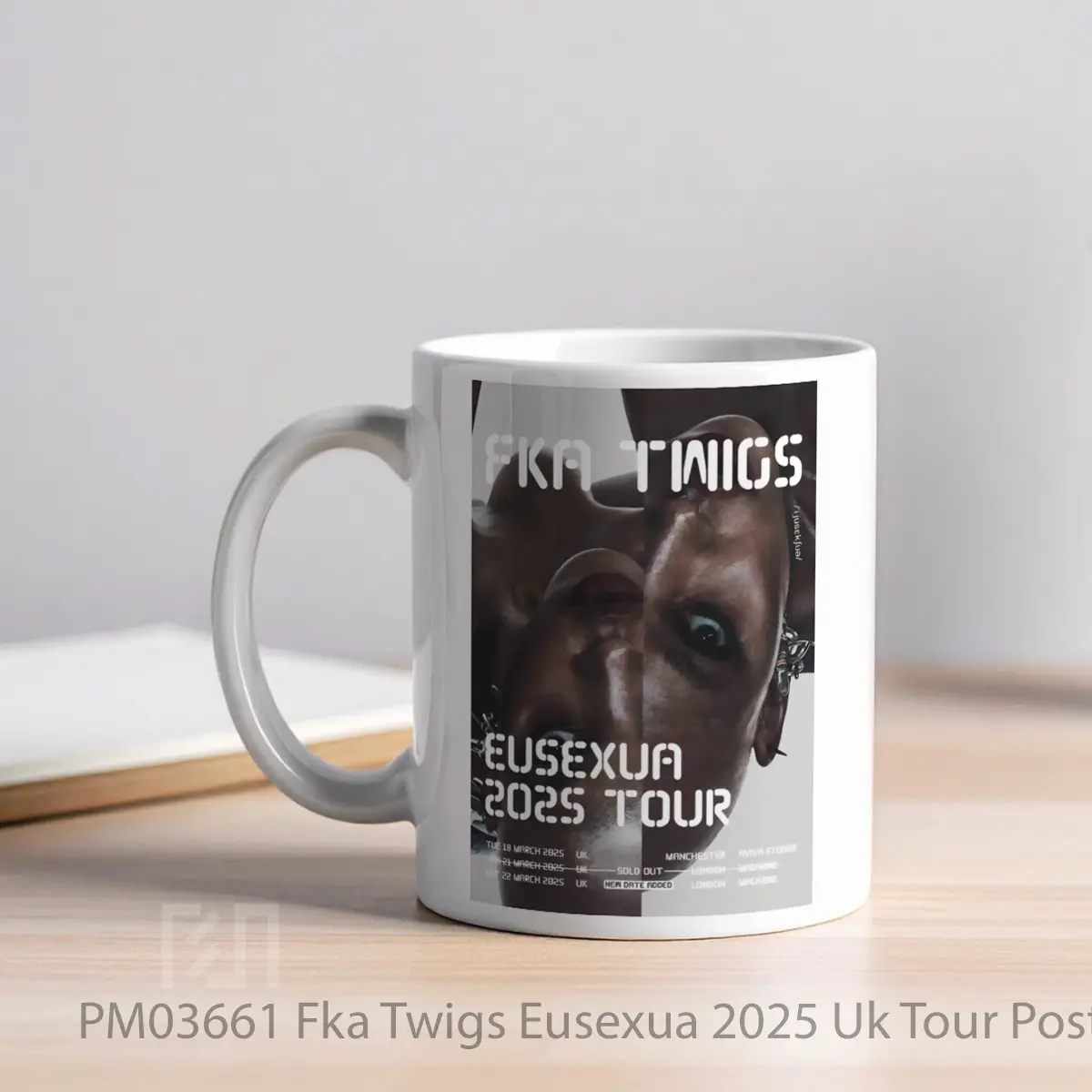 Mug Fka Twigs Eusexua 2025 Uk Tour MPM03661 - All-side / Desain