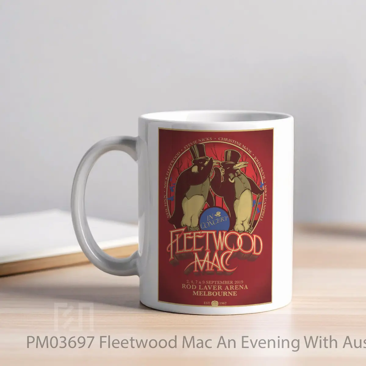 Mug Fleetwood Mac An Evening With Australia Tour 2019 MPM03697 - All-side / Desain