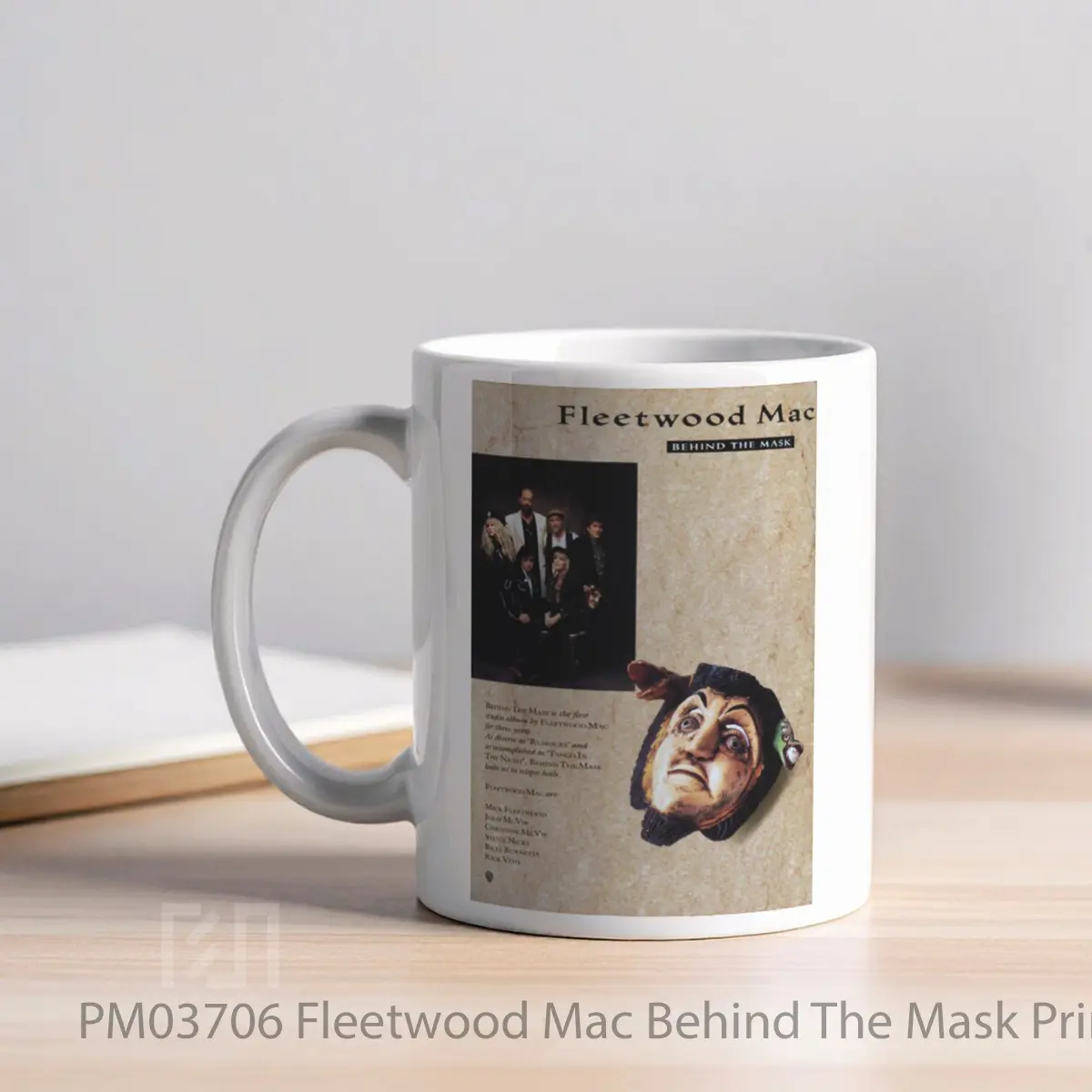 Mug Fleetwood Mac Behind The Mask Print MPM03706 - All-side / Desain